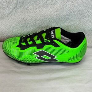 Lotto Sector Youth Soccer Cleats Neon Green Black Size 12M New in Box